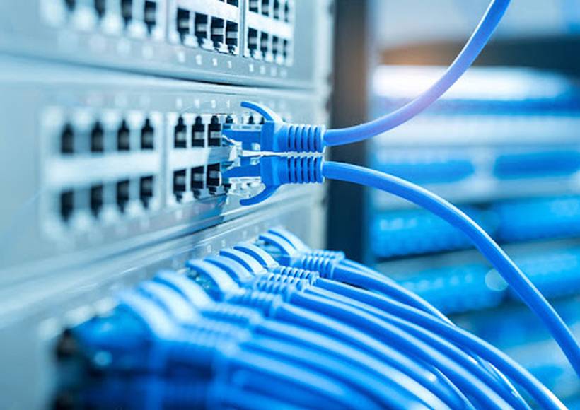 Structured Cabling work in progress